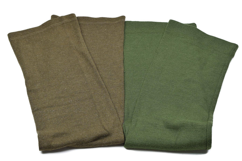 Original tschechischer Armeeschal. Armee-Schlauchschal braun Neu 2er-Set