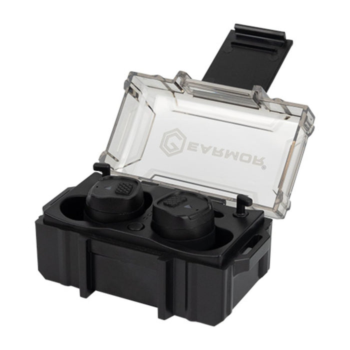 EARMOR M20T Pro Elektronische Ohrstöpsel Taktischer Gehörschutz 30 dB Schwarz - GoMilitar