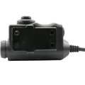 Earmor M52-KEN PTT-Adapter Kenwood Baofeng Radio Headset Tactical Schwarz