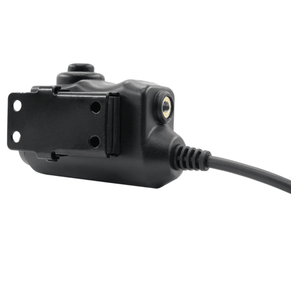 Earmor M52-KEN PTT-Adapter Kenwood Baofeng Radio Headset Tactical Schwarz