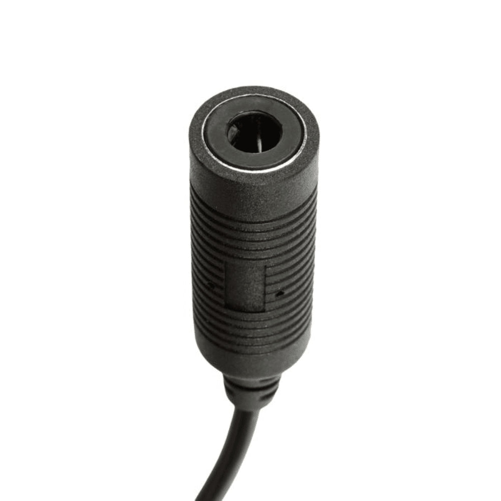 EARMOR M55 PTT-Adapter Kenwood Baofeng 2-Pin-Radio-Headset-Adapter Schwarz