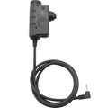 Earmor PTT-Adapter Motorola 1-poliges Funk-Headset, kabelgebunden, taktisch, Schwarz