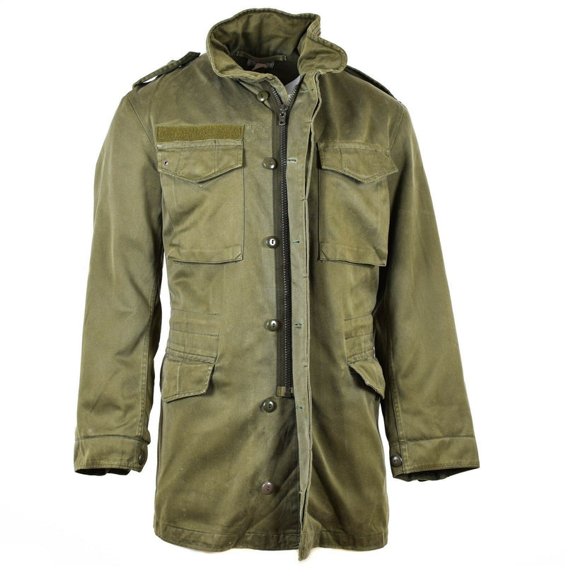 Original österreichische BH Armee Kampf M65 Jacke OD Militär olivgrün Parka