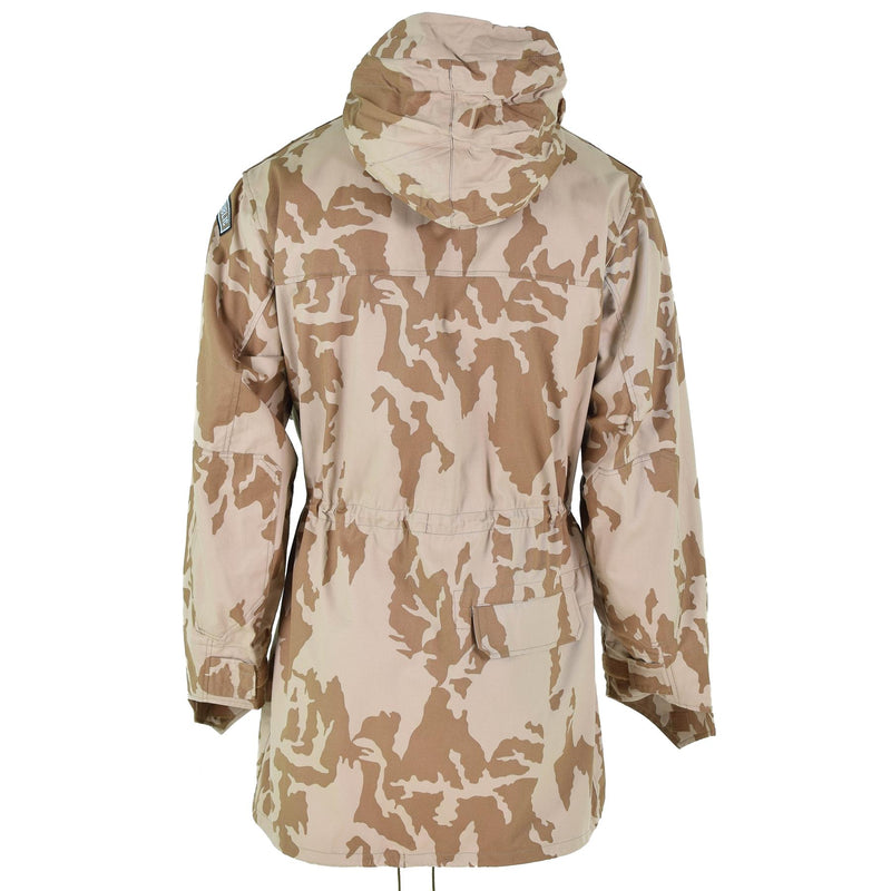 Original tschechische Armee Parka Winddichte Jacke BDU Wüstentarn Militär Überschuss NEU