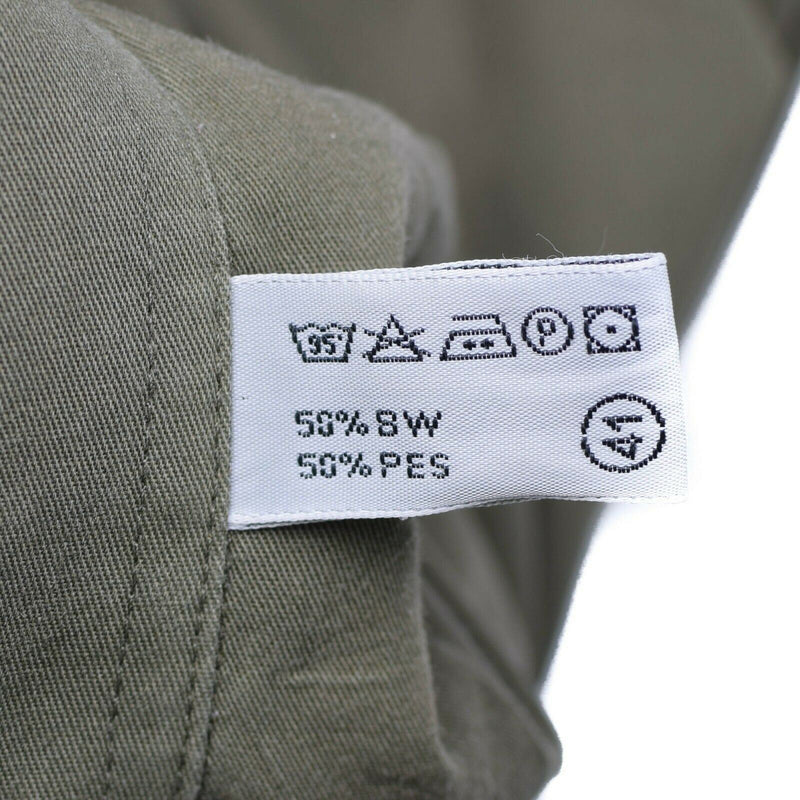 Original Österreichisches Bundesheer Hemd M65 OD Militär Kampf Kurzarm Olive BDU