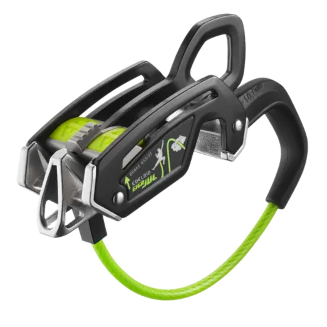 Edelrid GIGA JUL Sicherungsgerät 2-in-1-Modus, 8,5–10,5 mm Seilkompatibilität