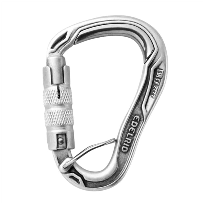 Edelrid HMS Bulletproof Triple FG Eco Karabiner Triple Action Screw Lock – GoMilitar