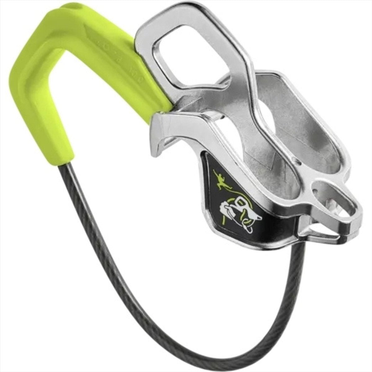 Edelrid Mega Jul Sicherungsgerät, automatisches Rohr, unterstütztes Bremsen, Klettern, Abseilen