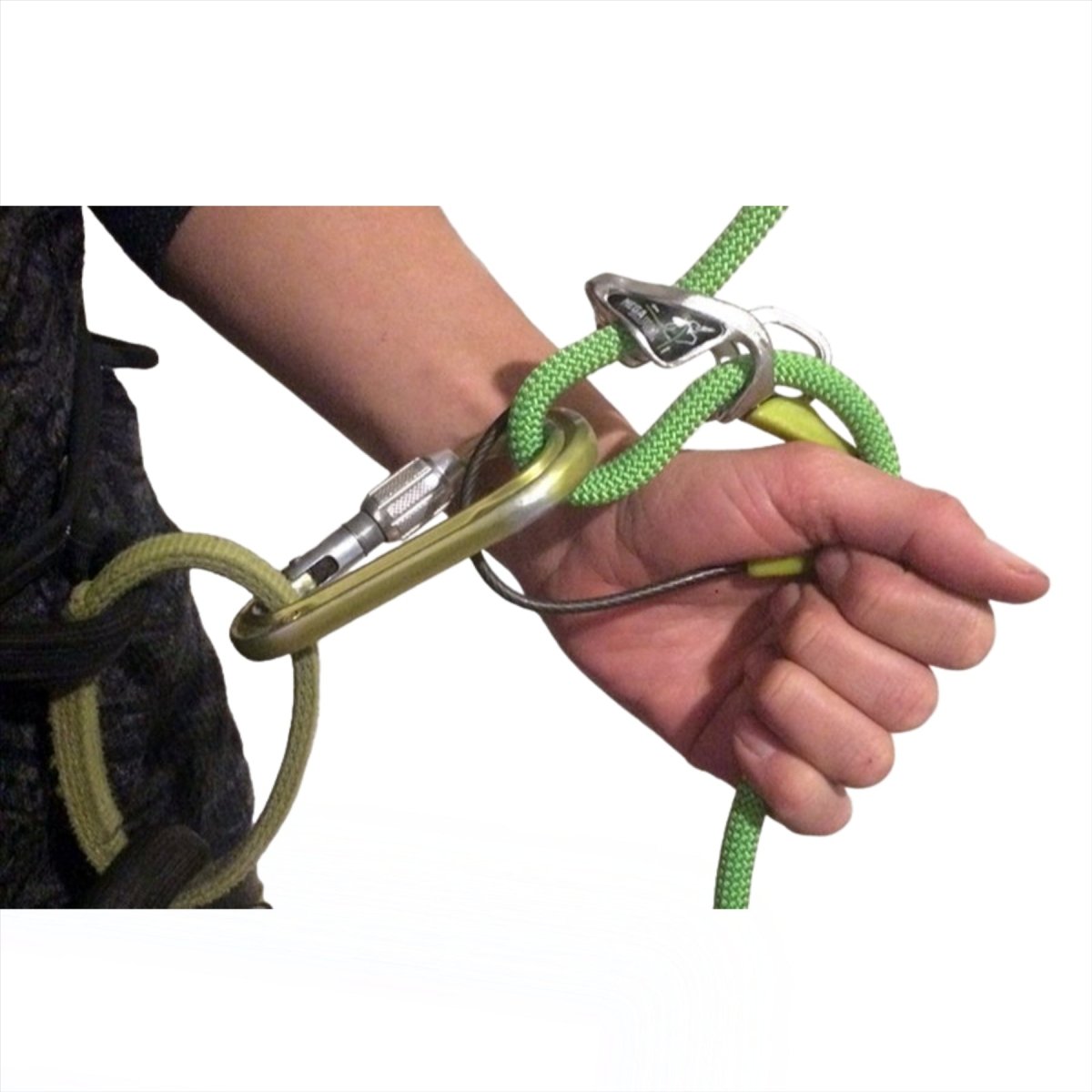 Edelrid Megal Jul Sicherungsset Bulletproof Screw Auto Braking Sicherungsgerät Oasis