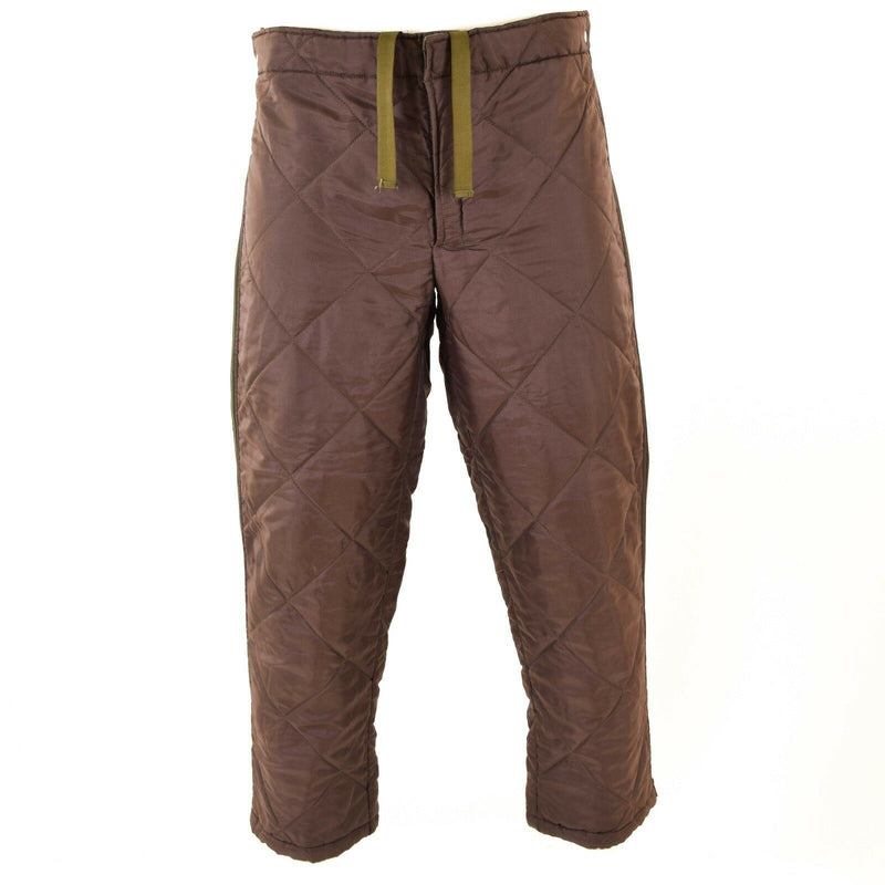 Echte österreichische Armee Hosenfutter Wärmer olivgrün Thermohose Leggings