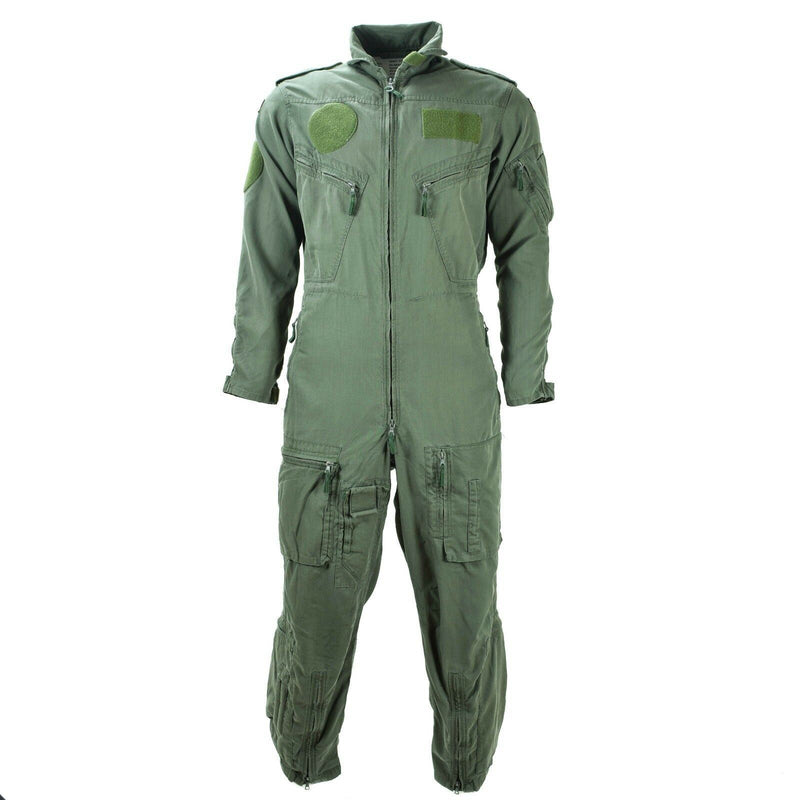 Original Bundeswehr Aramidfaser Fliegeranzug Overall Pilotenoverall Grün