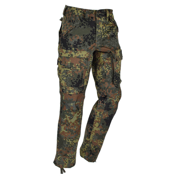 Leo Kohler Army Kampftaktikhose Flecktarn Camouflage Cargo Feldhose