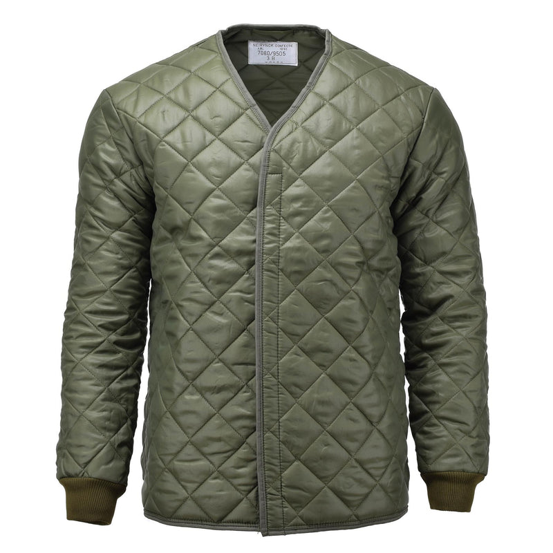 Original schwedische Armee Feldjacke Parka Steppfutter Militärausgabe Winter NEU