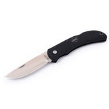 EKA Brand Swede 10 Klapptaschenmesser, Nylonscheide, 57 HRC-Stahl, schwarzer Griff
