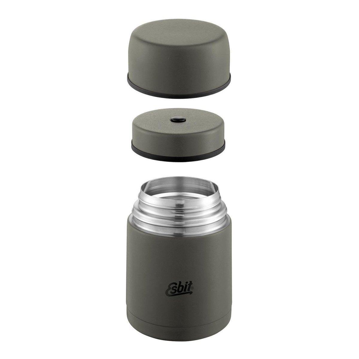 ESBIT Marken-Speisekanne Edelstahl 12 Stunden Warmhaltung 750ml Olivgrün