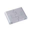 Compact ESBIT foldable pocket stove made of galvanized steel for camping and bushcraft cooking use.