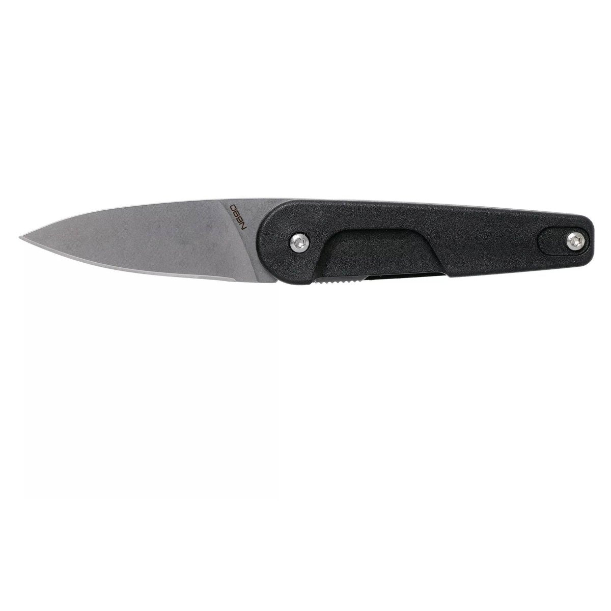 ExtremaRatio BD0 R BLACK faltbares Taschenmesser in Blattform, Griff aus N690-Stahl und Nylon