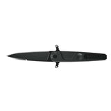 ExtremaRatio BD2 LUCKY BLACK Taschenmesser mit glatter Klinge aus Bohler N690-Stahl