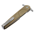 ExtremaRatio BD2 LUCKY DESERT Taschenmesser mit glatter Klinge aus Böhler-N690-Stahl