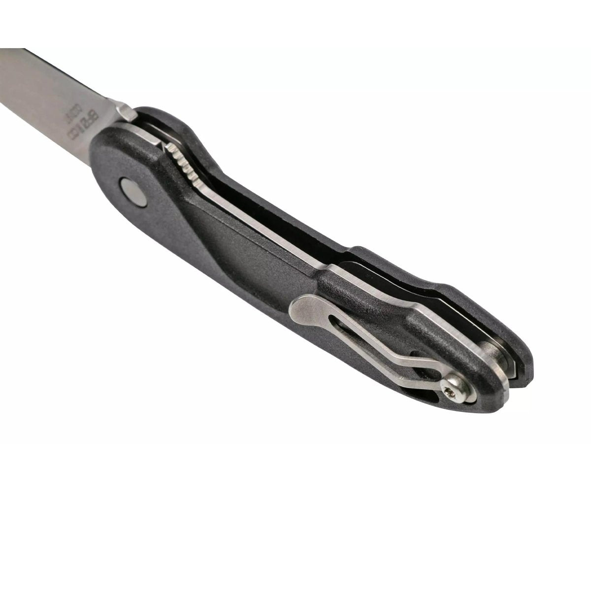 ExtremaRatio BF0 R CD BLACK Taschenmesser, universelle Drop-Point-Form, N690-Stahl