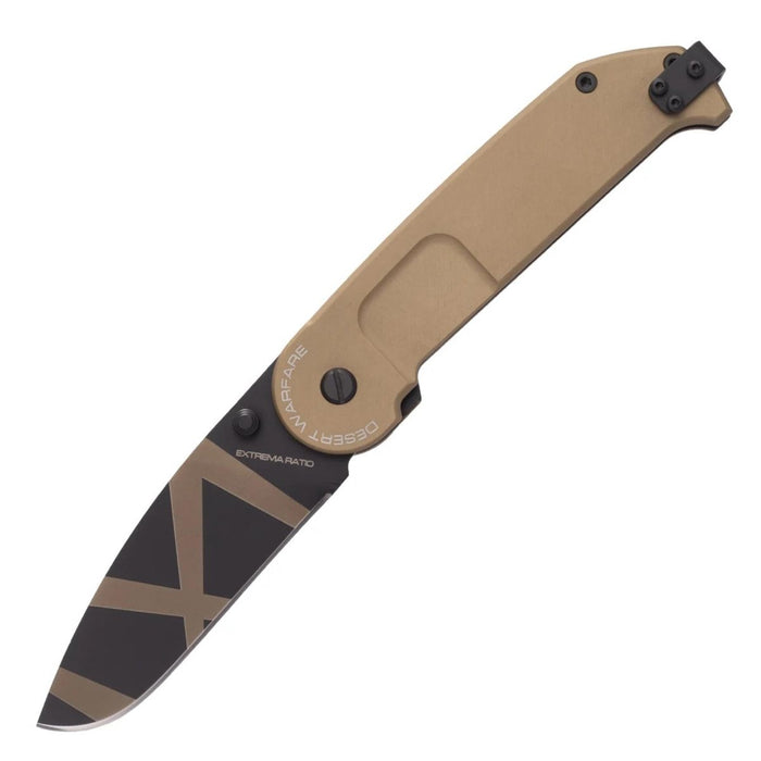 ExtremaRatio BF2 CD DESERT WARFARE taktisches Klappmesser N690 Double Liner Lock – GoMilitar