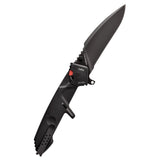 ExtremaRatio MF2 BLACK Taschenmesser für den Außenbereich, klappbare Drop-Point-Klinge aus N690-Stahl