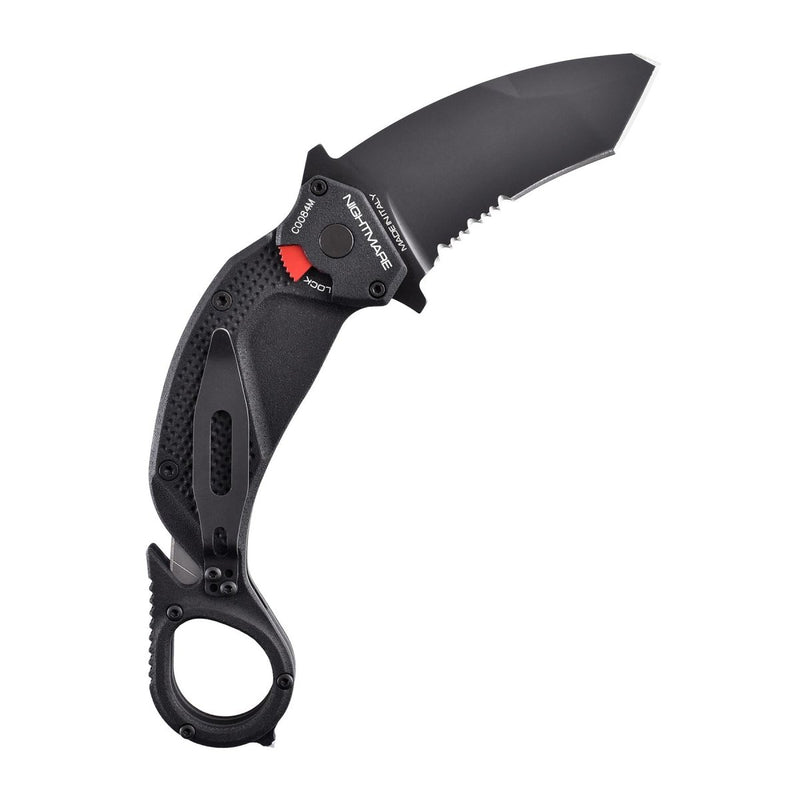 ExtremaRatio NIGHTMARE BLACK pocket knife folding tanto karambit stainless N690 - GoMilitar