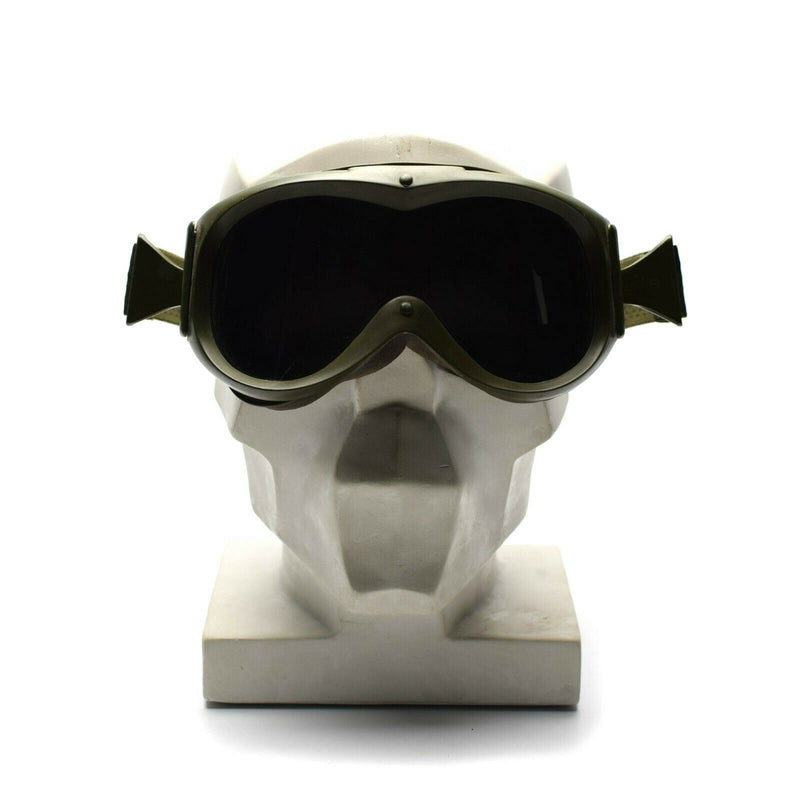 Echte Panzerschutzbrille der französischen Armee, Augenschutz, Militär, Sonne, Sand, Wind