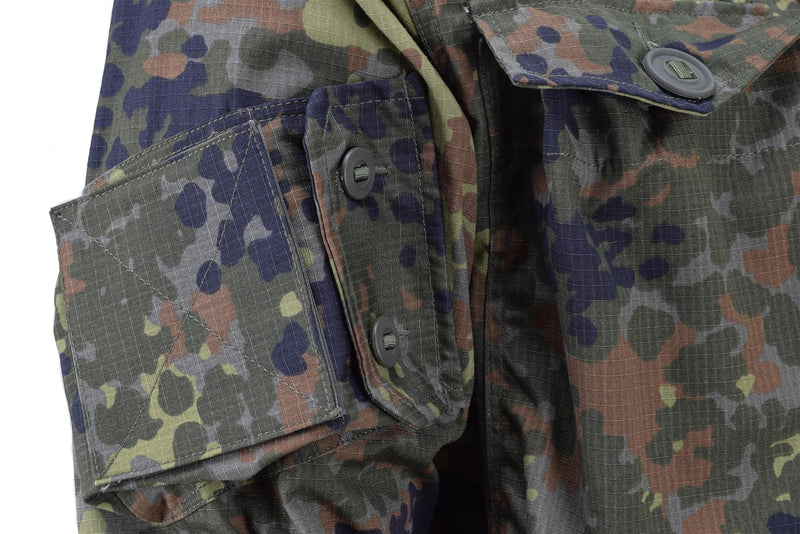 TACGEAR Marke Deutsche Militärische Feldjacke Kommandotruppen Flecktarn Camo 