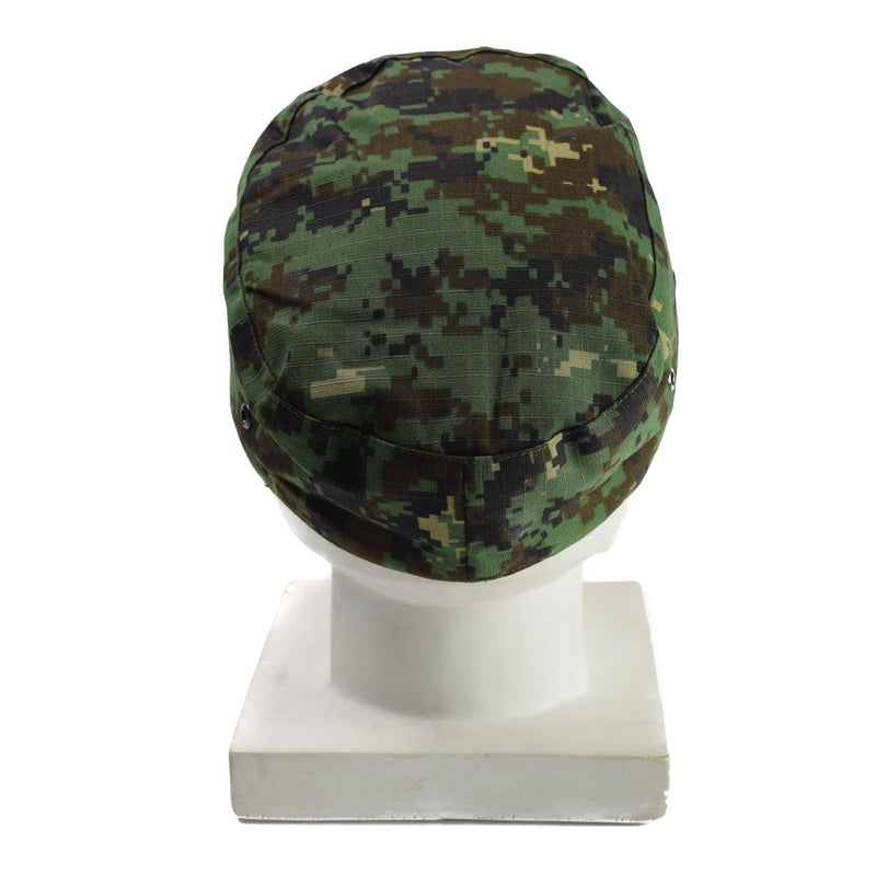 Echte Guinea Bissau Armeemütze Ripstop Dschungel Camouflage Militärmütze neu