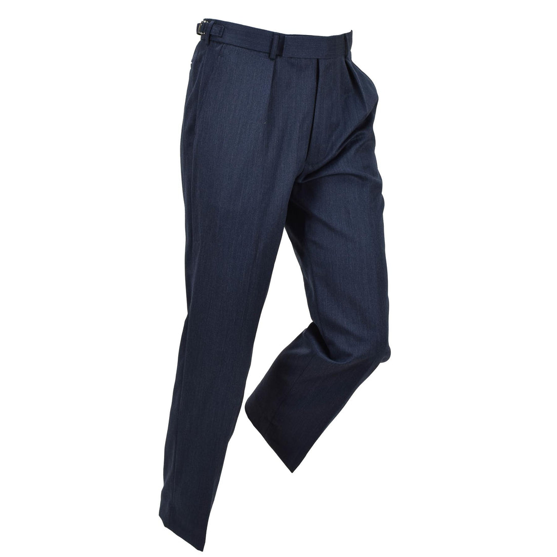Original britische Militär-Anzugshose Nr. 1, formell, ohne Taschen, Blau