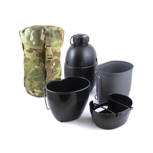 BCB Multi-Fuel Cooking System Aluminiumkocher Feldflasche NATO-Flasche Multicam-Tasche
