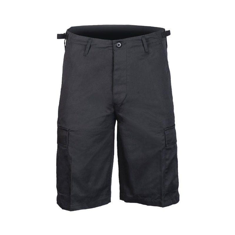 Mil-Tec Brand Militär-Stil Truppen Bermuda Kampfuniform Armee Shorts schwarz