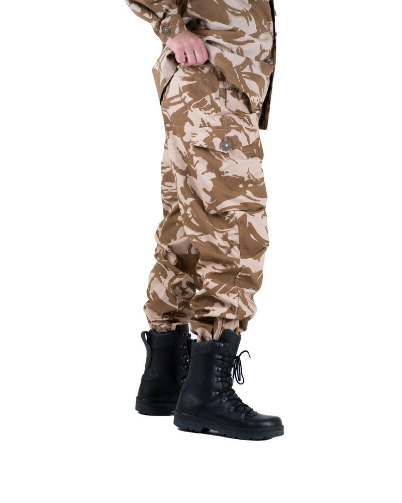 Echte britische Armee Kampfhose Wüsten Militärhose winddicht NEU