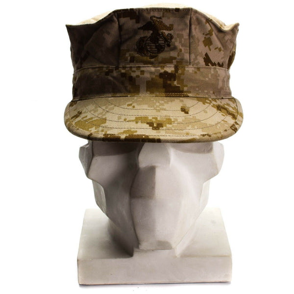 Echte US Army Garnisonsmütze MARPAT MC DESERT Feldmütze Militärmütze BDU Patrouille