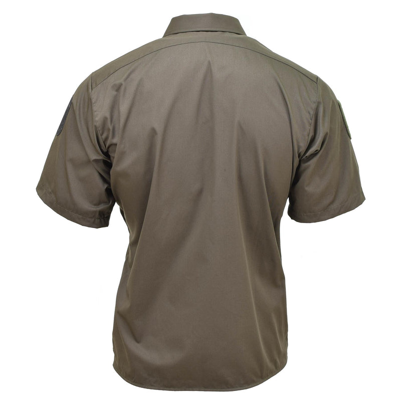 Original Österreichisches Bundesheer Hemd M65 leichtes Kampfhemd Kurzarm Olive BDU NEU