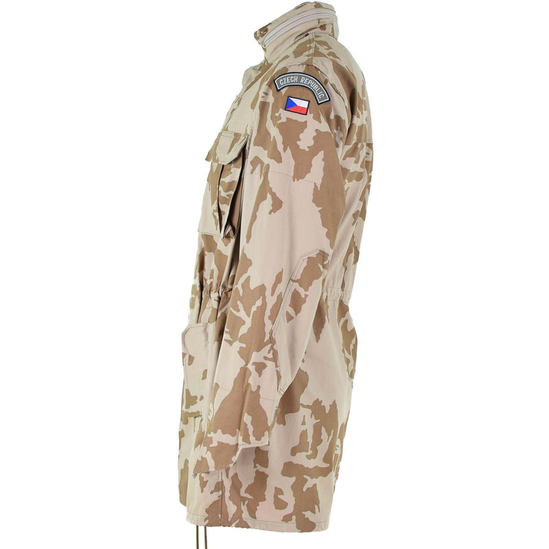 Original tschechische Armee Parka Winddichte Jacke BDU Wüstentarn Militär Überschuss NEU
