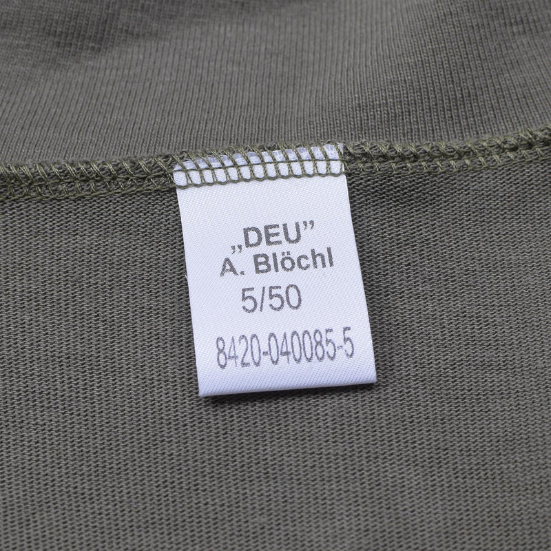 Blochl Brand Militär-Stil Jersey-Hemden Thermo-Unterhemden mit hohem Kragen NEU