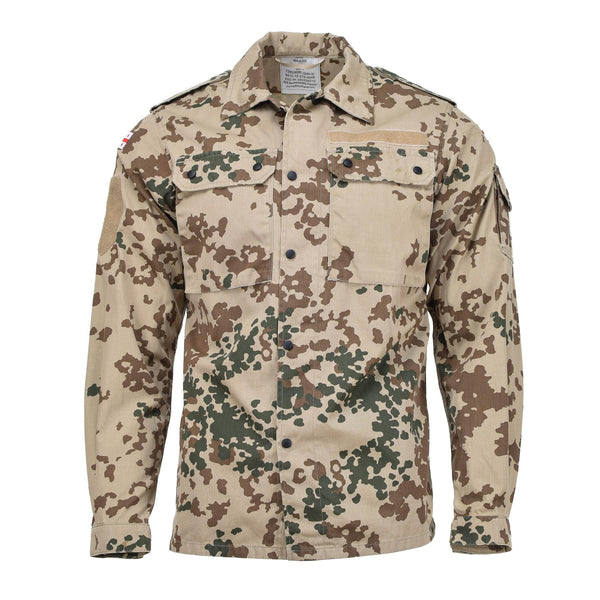 Echte georgische Armee Feldbluse Tropentarn Camouflage Feld taktische Hemden
