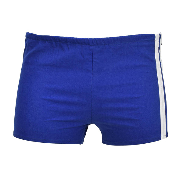 Original tschechische militärblaue kurze Sportshorts für Herren mit Gummizug in der Taille NEU