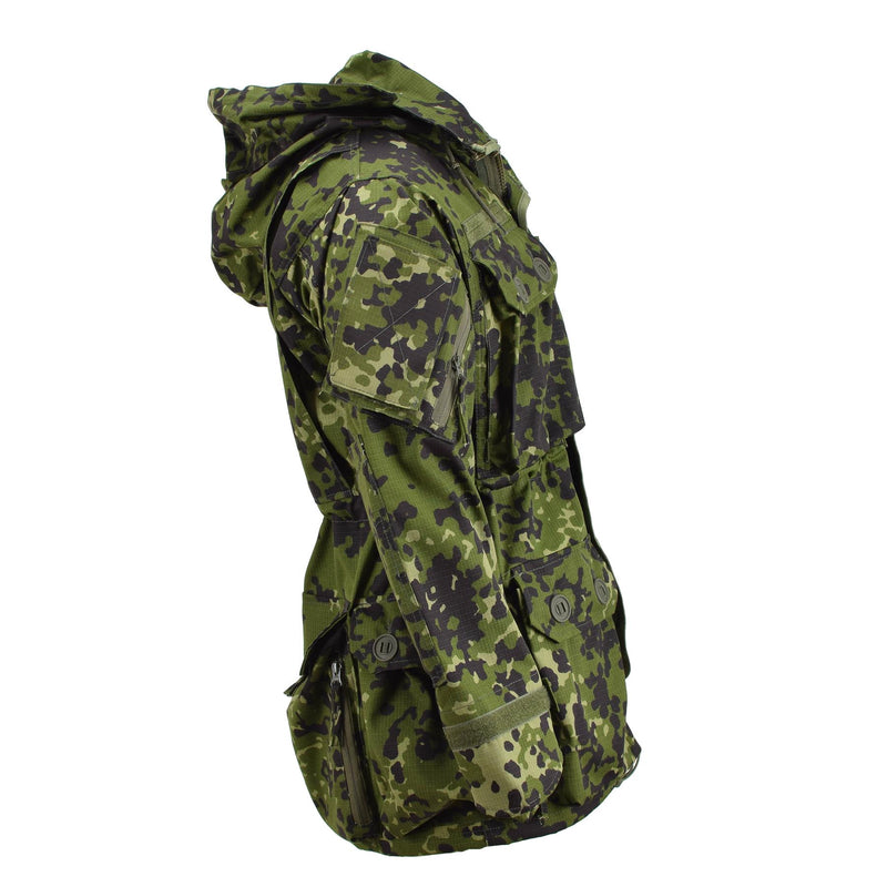 TACGEAR Marke Dänische Militär stil smock jacke ripstop kommando M84 camouflage