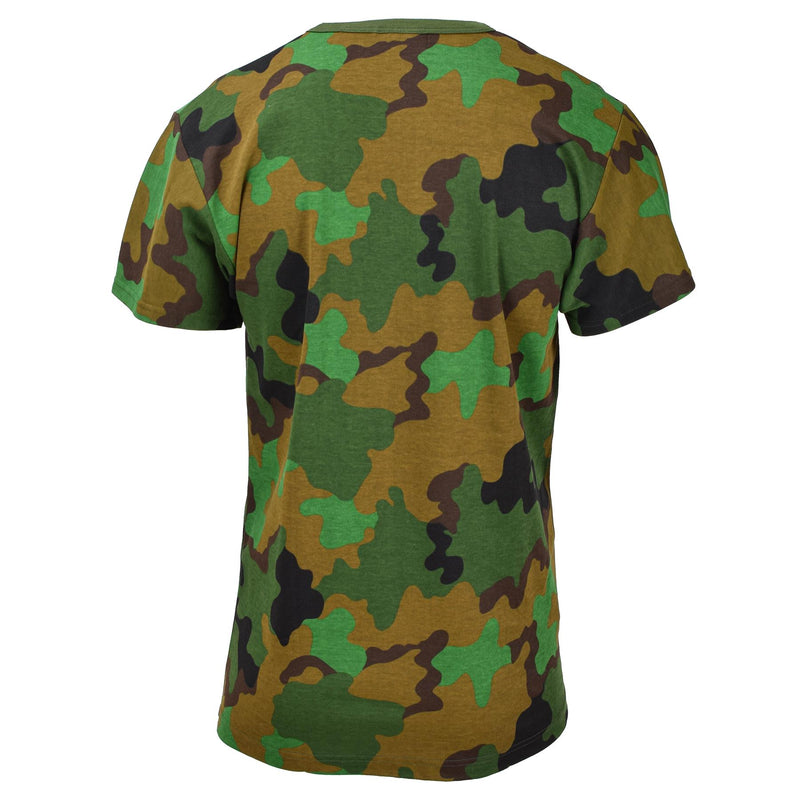 Original holländische Armee Woodland Camo Shirt T-Shirt Militär Überschuss Jungle neu