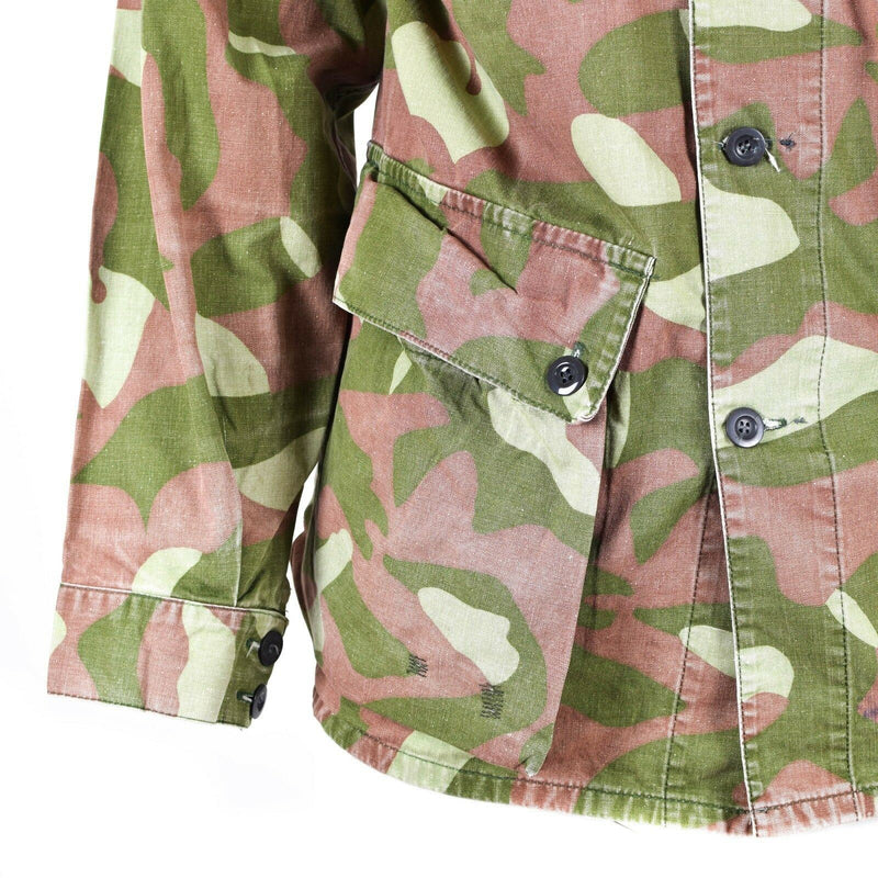 Original finnische Armee Tarnuniform M-62 Wendeanzugjacke Große Größen