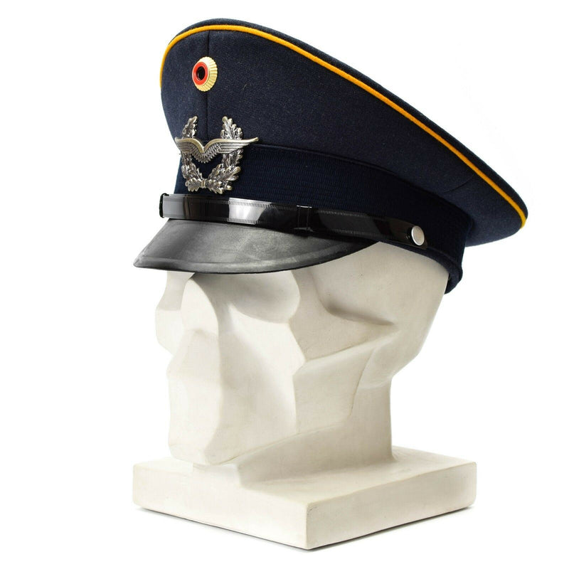 Original deutsche Armee Schirmmütze. Luftwaffe Militär Schirmmütze Luftware NEU
