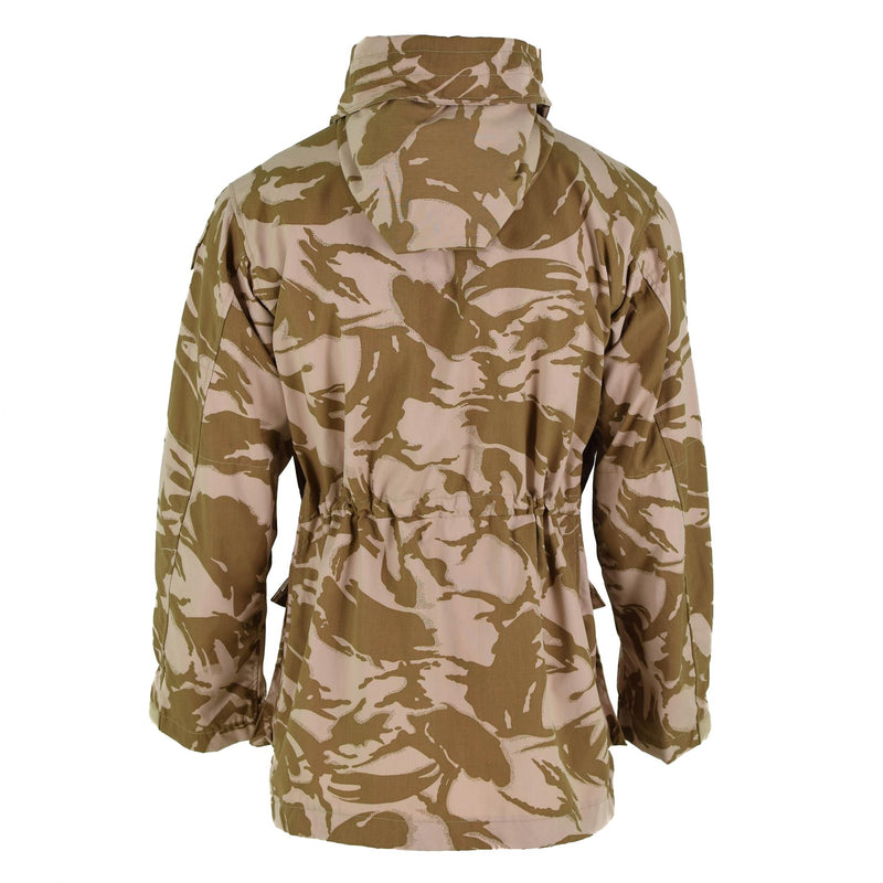 Original britische Armee Parka DPM Wüste Camouflage Smock Winddichte Jacke Militärausgabe