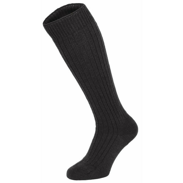 Echte deutsche Polizeisocken, lang, aus Schurwolle, warme Winterstiefel, deutsche Streitkräfte