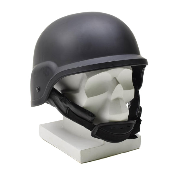 Original britischer Militärhelm MK7 aus schwarzem Kunststoff, taktische Trainingsausrüstung, NEU