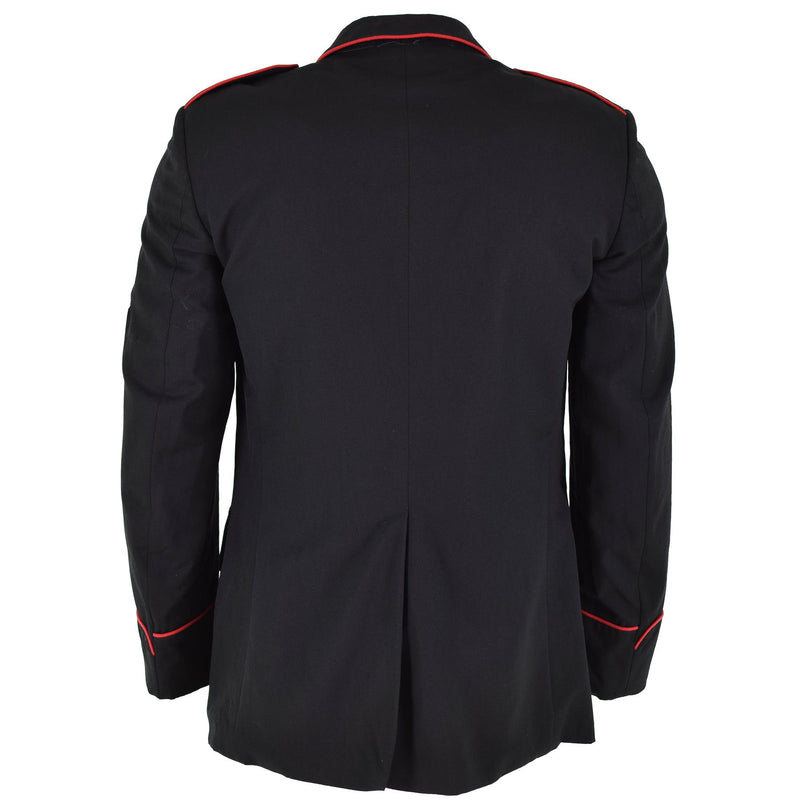 Original italienische Militärpolizeijacke, offizieller Offizier, formelle schwarze Uniform