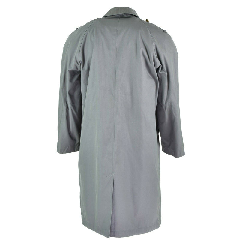 Echter österreichischer Armeemantel, Trenchcoat, Militärausgabe, lange graue Jacke