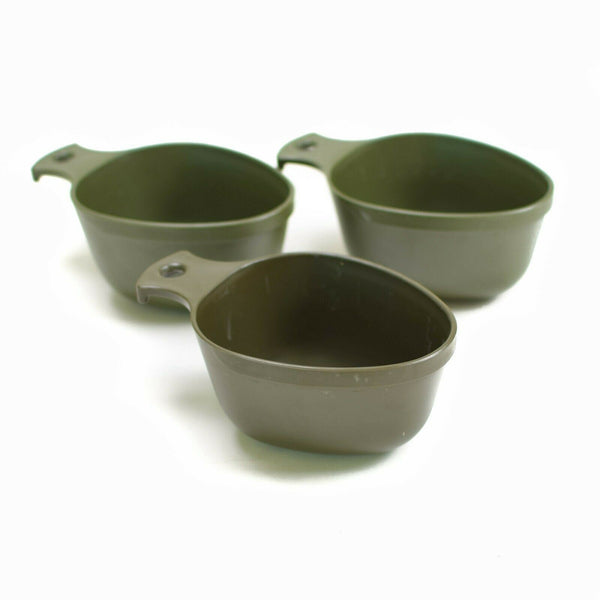 Original schwedische Armee Tasse Kunststoff Becher Trangia Kuksa Schweden Militär Ausgabe LOT